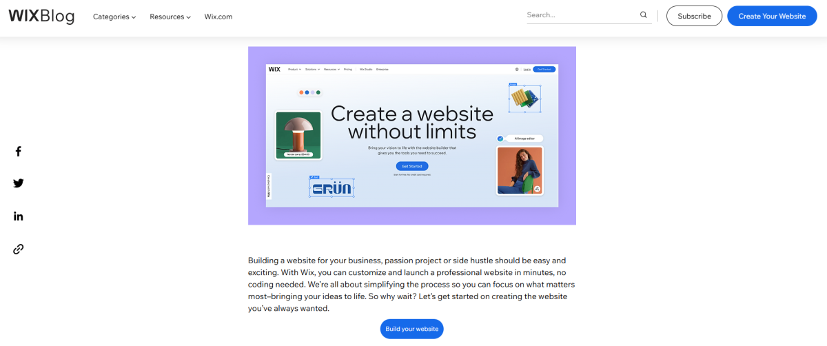 Wix Blog